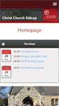 Mobile Screenshot of christchurchsidcup.org.uk